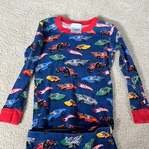 Pottery barn kids hot wheel pajamas